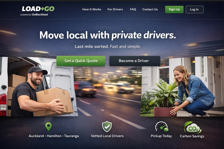 Loadango local delivery platform